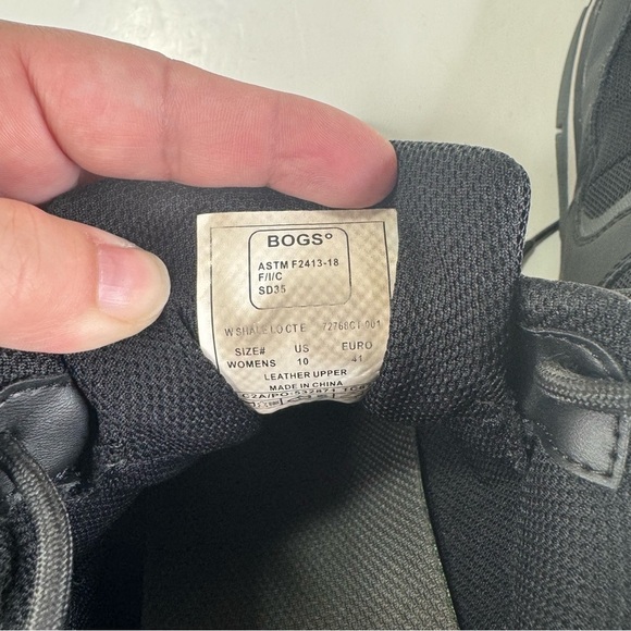 Bogs Women’s Shale Low Steel Toe Work Shoes Size 10 - Picture 7 of 7